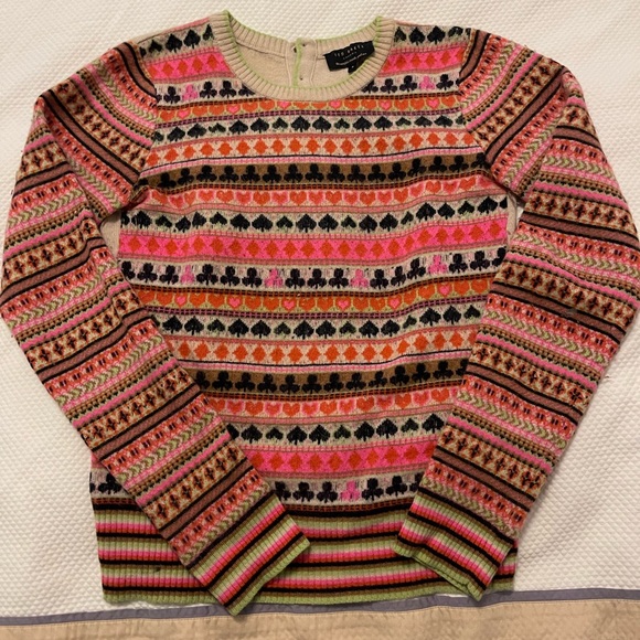 Ted Baker London Women Wool Sweater XS - Picture 3 of 7
